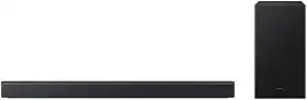 Soundbar Samsung HW-B450F, com 2.1 canais, 300W, Bluetooth, Subwoofer sem fio e Dolby Audio