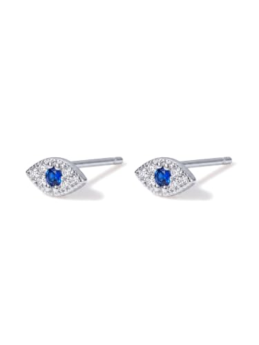 Image of S925 Sterling Silver Earrings, Hypoallergenic Stud for Women & Men | Minimalist Dainty Design, Solid 925 Sterling Silver or with 18K Gold Plate, Daily /Party Wear, Birthday Gift, Silver or Gold