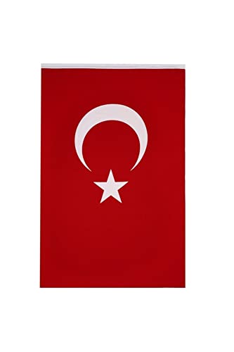 Türk Bayrağı Alpaka Kumaş 50x75