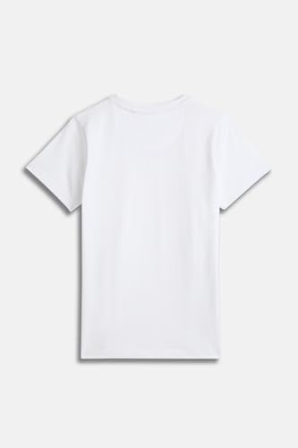 Image of Allen Solly Boys' Crew Neck T-Shirt | Stag Logo | Cotton | Regular Fit | Everyday Kids Casual Wear