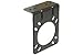 Black-Coated Mtg-Brkt- For 7-Way Rv Socket (Pack of 1)