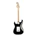 Squier Affinity Series Stratocaster Electric Guitar, with 2-Year Warranty, Black, Maple Fingerboard