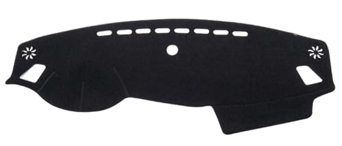 Cubierta de salpicadero KIA Optima K5 JF alfombrilla protectora negra coche RHD