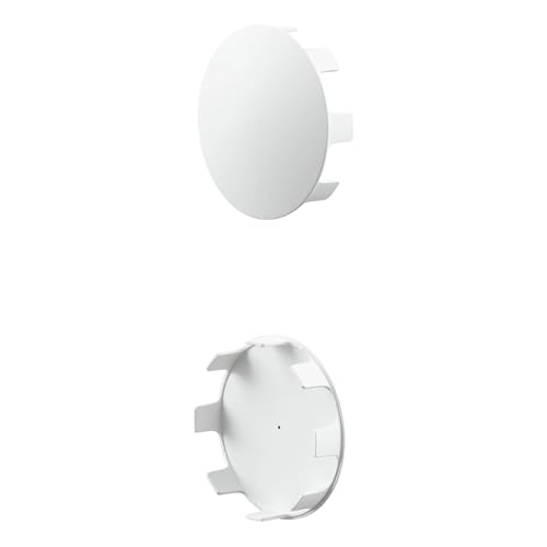 Image of Stiley Living 40mm Handrail End Caps Clip-in Pack of 2 (Matt White)