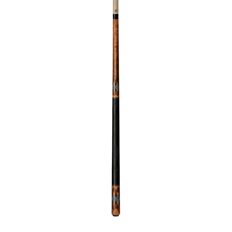 Pure X HXTE2 Technology Pool Cue, Turquoise/Ebony/Bocote Design
