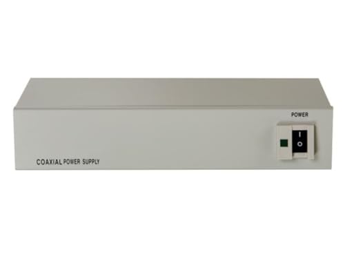 Velleman Coaxial power supply Stable, energy efficient, Wide temperature range from -10°C to +50°C, Lightweight and compact design, suitable for outdoor use, ideal for CCTV systems