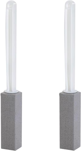 Lot De 2 De Pierre Ponce Avec Un Manche Extra Largo, Pierre Ponce Pour Le Nettoyage De La Cuvette Des Toilettes, Pour Nettoyer Les Toilettes, Les Baignoires, Les Grilles, Les Piscines, Les Éviers