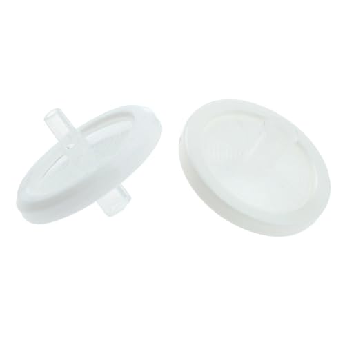 Image of Celltreat 229778 Syringe Filter, PTFE, 0.22 μm, 30 mm, Bulk Packed, Non- Sterile, Re-Sealable Bag, White (Pack of 100)