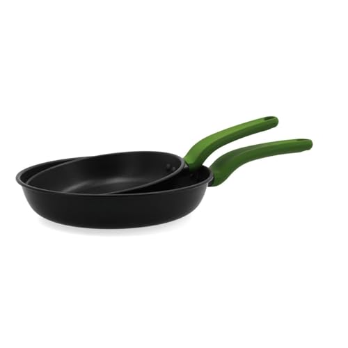 Imagen de Quid Vitae Set of 2 Carbonated Steel Frying Pans 20-24 cm