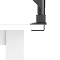Hama Monitorhalterung 17–35 Zoll mit Gasfeder – höhenverstellbar, schwenkbar, neigbar, 360° drehbar, VESA 75x75/100x100, bis 15 kg, Schwarz (1) – Ansicht 4