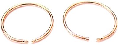 Hijet Copper Kada Anklet For New Born Babies With Adjustable Size(0 to 1 Year) For Baby Girl Or Baby Boy.(Pack Of Two), orange, 34