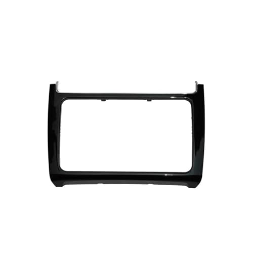 Panel Estéreo Coche Marco Radio con Panel Decorativo para VW para MQB para Polo 6C 6R 2014 2015 2016 2017 Placas Bisel para Pantalla Unidad Principal(Piano Black)