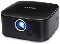 Miroir M75 Portable Projector, Grey, 50 Inch Picture, 1080P Supported, Home / Outdoor Entertainment, Rechargeable Battery, Compatible with TV Stick / Laptop / Phone / Game Console…