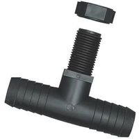 GardenGear Tee Poly 3/8 Barb X 11/16M Un NTT 38 P 2PK