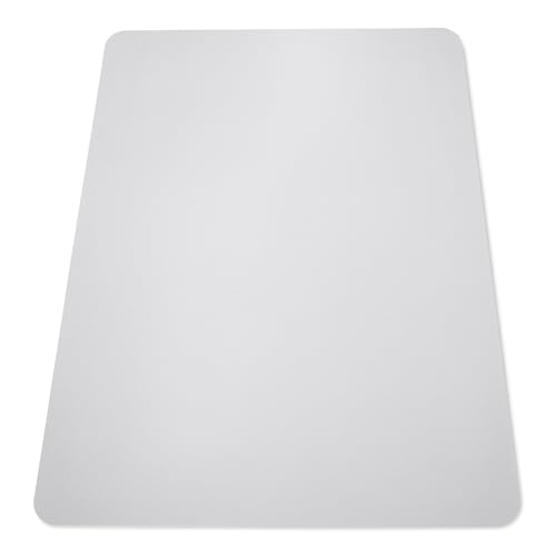 Amazon Basics Office Chair Mat for Hard Floors, Clear, Smooth Surface, Protects Hard Floors, 36" x 48"