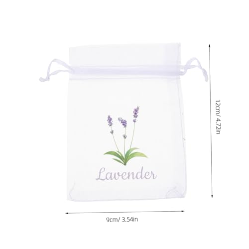 Bolsas de Organza Blanco para Sachet de Lavanda x20 miniatura 2