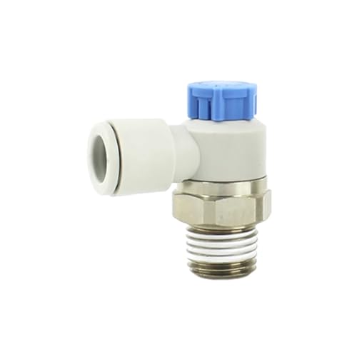 Raccord pneumatique AS1211F-M5-06A avec contrôleur de vitesse intégré