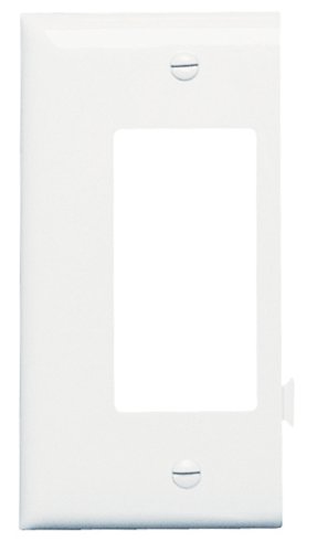 Legrand-Pass & Seymour PJSE26WCC10 Sectional Wall Plate Semi-Jumbo Decorator End Section White