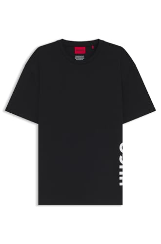 T-Shirt RN HUGO Hommes décontracté en coton jersey respirant