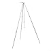 Adjustable Camping Tripod Stand for Outdoor Cooking, Dutch Oven & Lantern Hanging, 3-Leg Aluminum Alloy Fire Support with 80cm Height, Portable Tripod for Hanging Gear