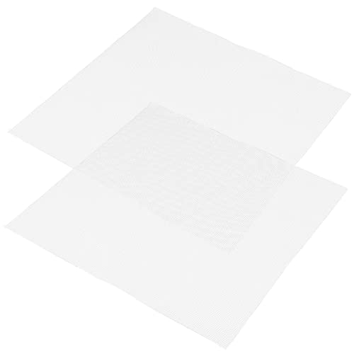 HOLIDYOYO 2pcs Silicone Dehydrator Sheets Nonstick Food Dryer Mats for Fruit Meat and Vegetables Easy to Clean Reusable for Dehydrator Machines