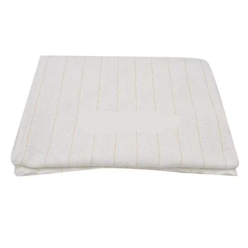 Tissu tufté résistant 1x5m avec lignes marquées pour tissage et punch needle