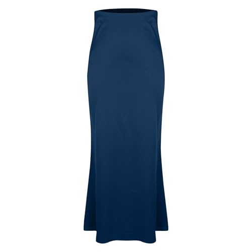 Women Summer Skirt 2025 Silk Elegant High Waist Cocktail Party Wedding Mermaid Satin Maxi Skirts Bodycon Long Skirts3