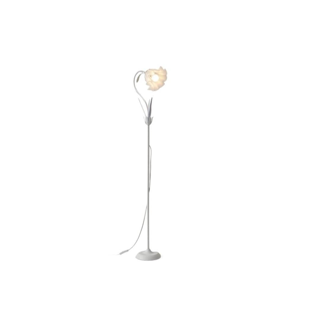 EINES Floor Lamp Tall Lamp Flower Floor Lamp Living Room Sofa Next to Vertical Lamp Minimalist Bedroom Bedside Lamp Decorative Table Lamp Vertical Industrial Lights(C)