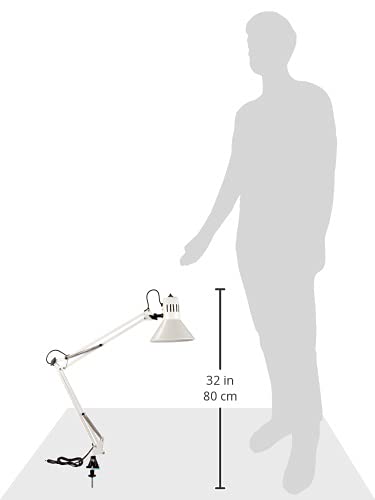 Brilliant Lampe Hobby Schreibtischklemmleuchte weiß | 1x A60, E27, 40W, geeignet für Normallampen (nicht enthalten… – Bild 6