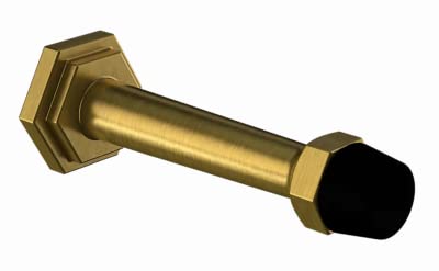 National Hardware N830-532 Powell Door Stop, Brushed Gold - Quantity 10