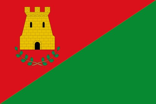 Drapeau XL Almedíjar Spain pour pavoiser sans risque de déchirure