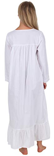 The 1 for U Victorian Nightgown - Cotton Nightgowns for Women, Charlotte 100% Cotton Gown2