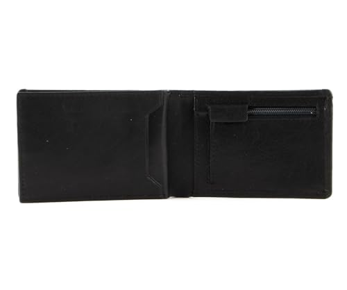 Porte-monnaie SADDLER Molde portefeuille compact noir pour cartes et espèces