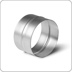 Male Connector, 250mm Diameter, Coupling, Spiral ducting, hydroponics, Ventilation, Extractor Fan, Heating, galvanised