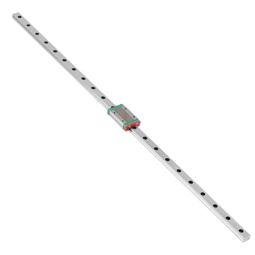 Miniature Linear Sliding Rail Guide Metal Slide Track with Block High Accuracy for Automated Equipment (550mm)