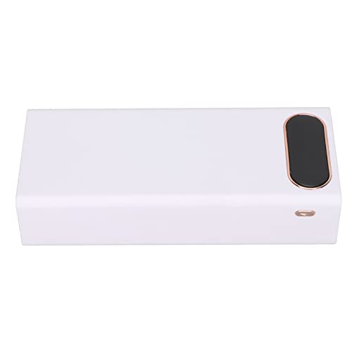 Kit Banco de Energía DIY Eleage para 16 Baterías 18650 con Estuche Blanco y Pantalla LCD