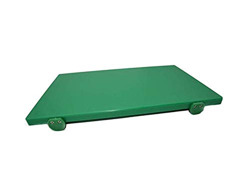 Tagliere in Polietilene con Fermi 40X30X2 Verde