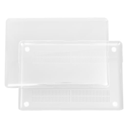 DIYEAH Coque Protection Ordinateur Portable Transparent Compatible 15.4 Pouces Pro A1286 Housse Rigide Ventilée Anti-Rayures Accès Complet Boutons Léger