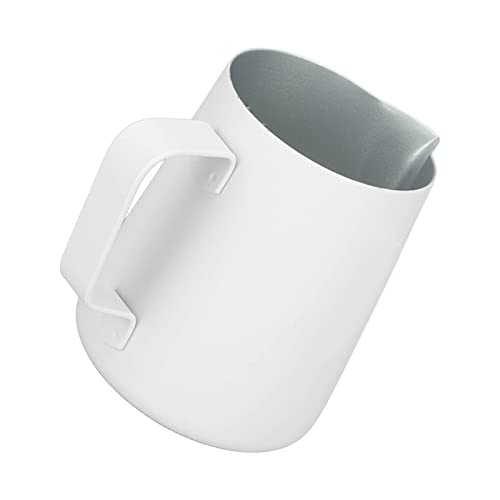 Jarro para Espuma de Leite, Copo Inquebrável Antiferrugem para Jarro de Leite Em Aço Inoxidável 380m