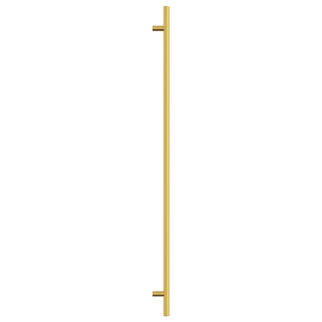 Homgoday Tiradores para armarios 20 uds Acero Inoxidable Dorado 480 mm, Pomo de Armario, Tiradores De Cajón, Tirador para Cajón y Muebles, Armarios de Cocina Interior Puerta
