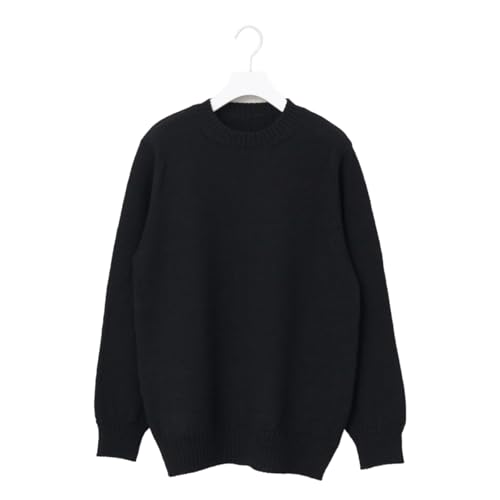 [Yonetomi] ≪順次発送 SHETLAND WOOL PULLOVER 黒 ブラック 服 洋服 ユニセックス メンズ レディース ブランド 山形県 山辺町 サイズ3 yt-swpxk3-sn ※沖縄・離島への配送不可