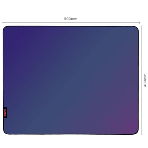 Mouse Pad Gamer Pcyes Obsidian G4D Purple 500 X 400 MM - Tecido com Infusão de Vidro - PEMPG4D
