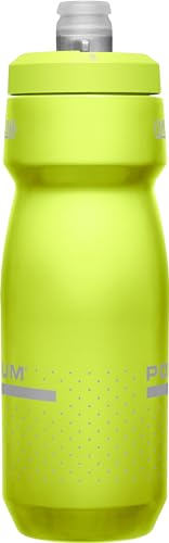 CamelBak Podium Bike Squeeze Water Bottle, High Flow Easy Squeeze Design for Cycling Performance, 24oz, Lime
