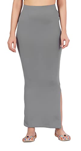 Image of Studio Shringaar Women's Pure Cotton Stretchable Saree Shapewear Petticoat