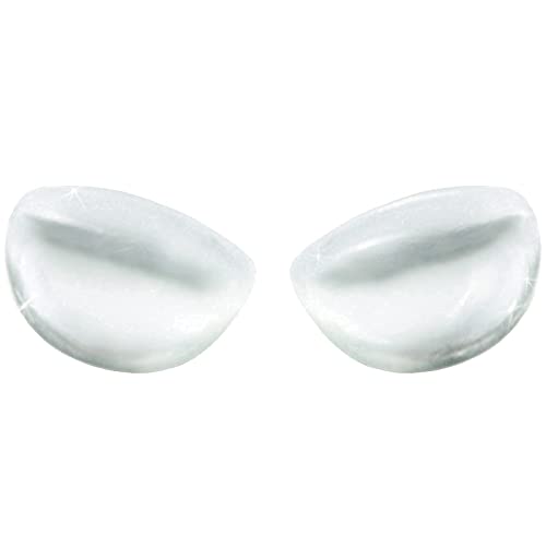 Under Glamour Silicone Shaping Inserts, Push Up Inserts for Bras and Swimsuits with 1/2 Cup Size Lift (Everyday)