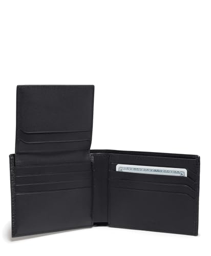 TUMI - Nassau Global Removable Passcase - Premium Men's Leather Everyday & Travel Wallet - Card Case Holder - Embossed Black3
