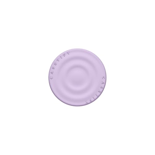 Soporte Snappy Ripple Grip magnético lavanda con anillo de agarre anticaídas