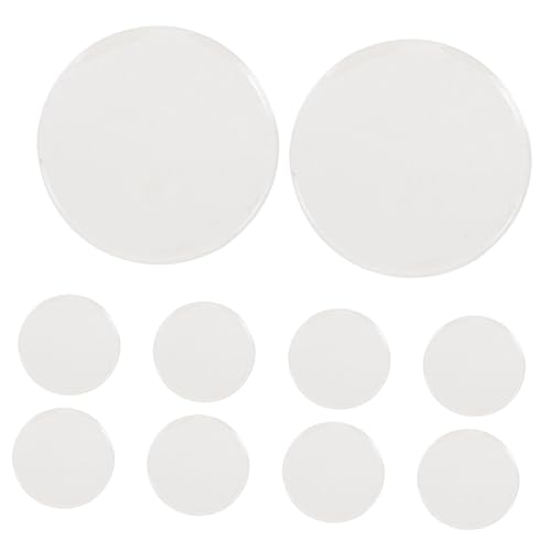 FOMIYES 3sets Lash Pads Round Silicone Lash Pallet Pads Eyelash Extension Supplies for Makeup Artists 10pcs*3