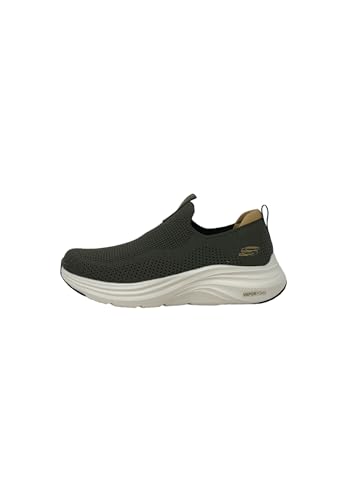 Skechers Funda de Espuma de Vapor, Zapatillas Hombre, Tejido Oliva, 42 EU