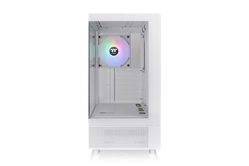 Gabinete Thermaltake View 270 TG ARGB Mid Tower para PC - Blanco con Vidrio Templado y Ventilador ARGB Preinstalado miniatura 2
